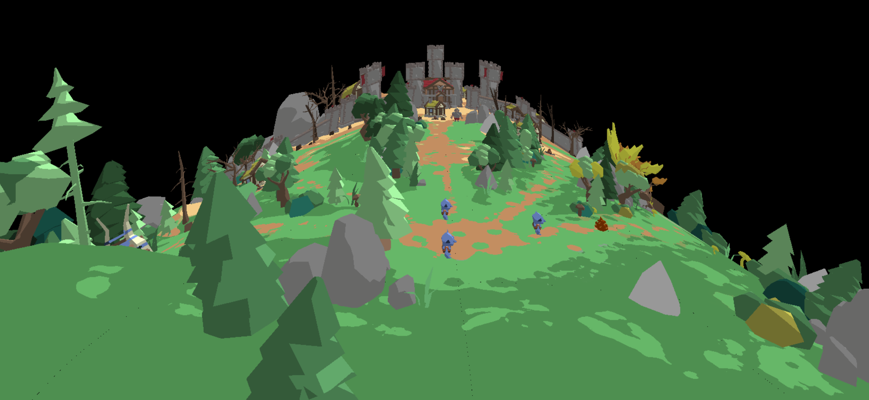 Offset material in engine