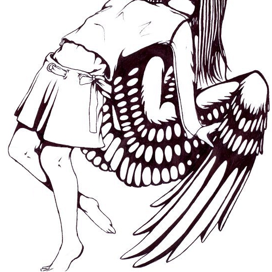 Angel lineart