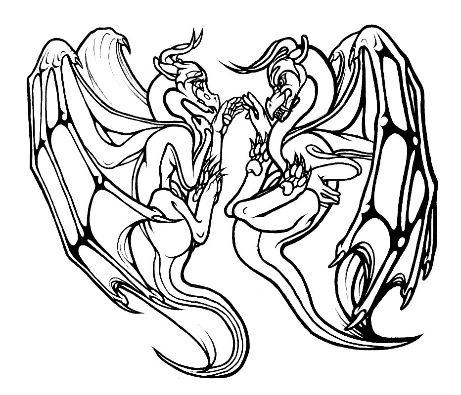 Tension lineart