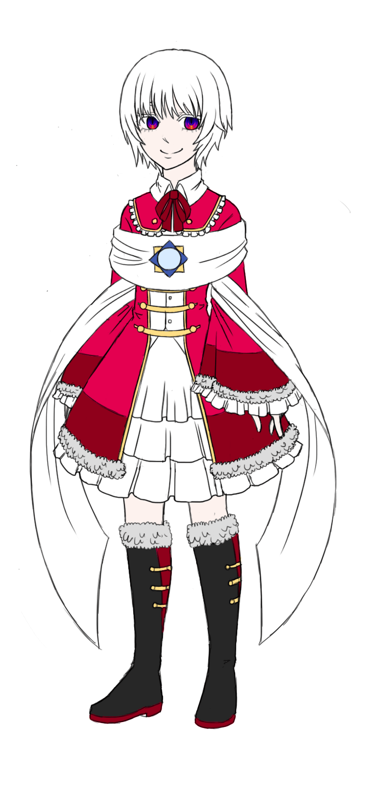 Fullbody view of Taizel's current design